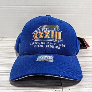 Vintage Collectable Superbowl XXXlll 1999 Y2K w/ Tags Rare Starter One Size Cap